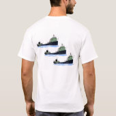 Republik C4 Umwandlung von "Triplets" (Klippen) T-Shirt (Rückseite)