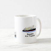 Republik C-4 Triplets Kaffeetasse (VorderseiteRechts)