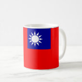 "Republik China (Taiwan) Flag Tasse - Stolz Nation (VorderseiteRechts)