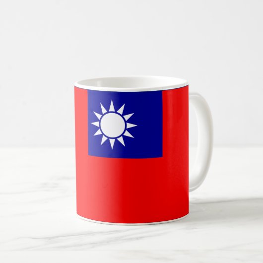 "Republik China (Taiwan) Flag Tasse - Stolz Nation (VorderseiteRechts)