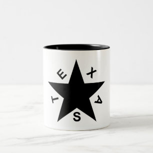 Republik der Texas-Kaffee-Tasse Zweifarbige Tasse