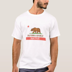 Republik des Kalifornien-Eingeboren-T-Shirts T-Shirt