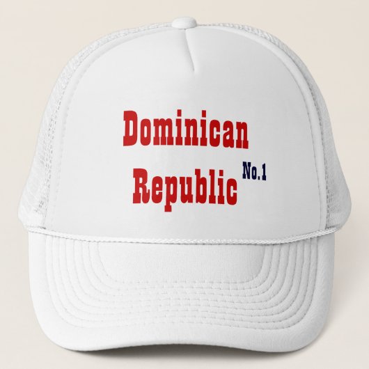 Republik Dominica Truckerkappe (Vorderseite)