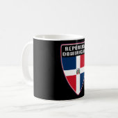 Republik Dominicana Kaffeetasse (Vorderseite Links)