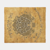 Republik Estland Fleece Blanket! (Vorderseite (Horizontal))