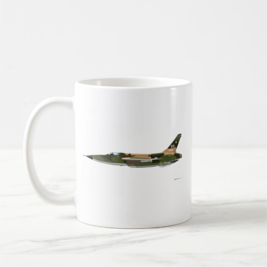 Republik F-105 Thunderchief Kaffeetasse (Links)