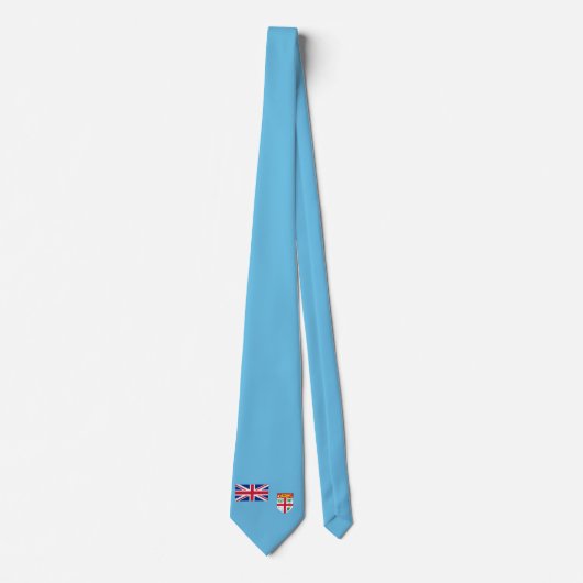 Republik Fidschi Flaggenstaat Neck Tie Krawatte (Vorderseite)