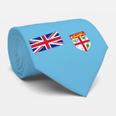 Republik Fidschi Flaggenstaat Neck Tie Krawatte (Gerollt)