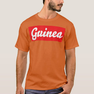 Republik Guinea, guineisches Erbe T-Shirt