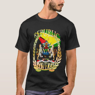 Republik Guyana, glückliche 50. Republik T-Shirt