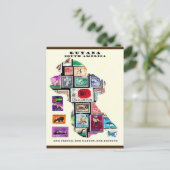 Republik GUYANA Postkarte (Stehend Vorderseite)