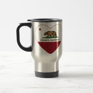 Republik-Herz Yosemite Kalifornien Reisebecher