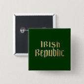Republik Irland Button (Vorne & Hinten)