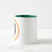 Republik Irland Coat of Arms Circle Shape Tasse (Zentrum)
