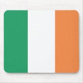Republik Irland Flaggenwäschepad Mousepad (Vorne)