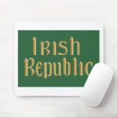 Republik- Irlandflagge Mousepad (Mit Mouse)