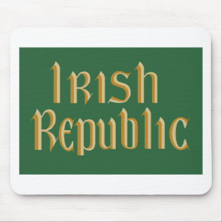 Republik- Irlandflagge Mousepad