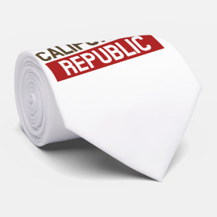 Republik Kalifornien für Feiertage Krawatte