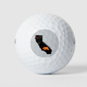 Republik Kalifornien Golfball (Vorderseite)
