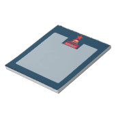 Republik Kalifornien im Stil der urbanen Hoffnung Notizblock (Rotiert)