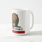 Republik Kalifornien Kaffeetasse (VorderseiteRechts)