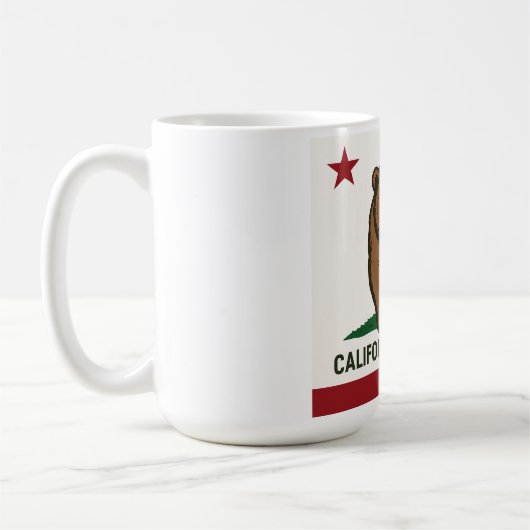 Republik Kalifornien Kaffeetasse (Links)