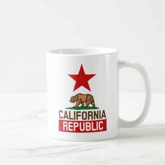 Republik Kalifornien Kaffeetasse (Rechts)
