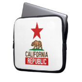 Republik Kalifornien Laptopschutzhülle (Vorderseite Links)