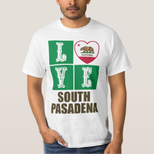 Republik Kalifornien - Liebe der Staatsflagge Süd- T-Shirt