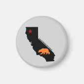 Republik Kalifornien Magnet (Vorne)