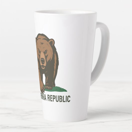 Republik Kalifornien Milchtasse (Rechte Ecke)