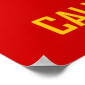Republik Kalifornien Poster (Ecke)