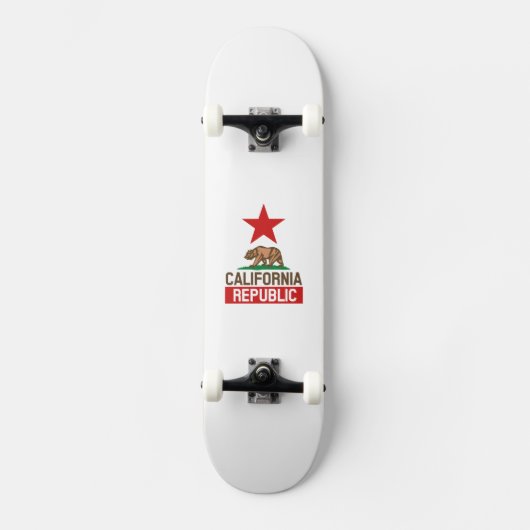 Republik Kalifornien Skateboard (Vorderseite)