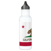 Republik Kalifornien (Staatsflagge) Trinkflasche (Links)