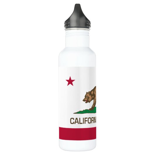 Republik Kalifornien (Staatsflagge) Trinkflasche (Links)