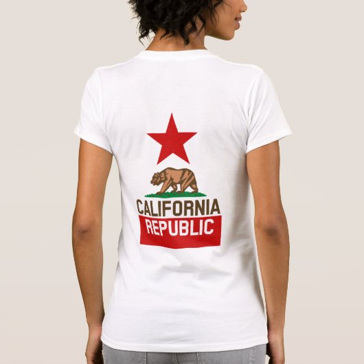 Republik Kalifornien T-Shirt (Rückseite)
