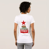 Republik Kalifornien T-Shirt (Schwarz voll)