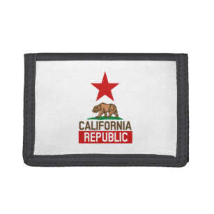 Republik Kalifornien Trifold Geldbörse