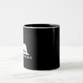 Republik Kalifornien Zweifarbige Tasse (Mittel)