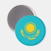 Republik Kasachstan Magnet (Vorderseite/Rückseite)