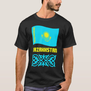 Republik Kasachstan - Qazaqstan - Kasachische Flag T-Shirt