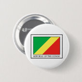 Republik Kongo Button (Vorne & Hinten)