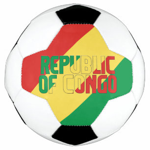 Republik Kongo Flag Adorable Patriotic Fußball