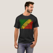Republik Kongo-Flagge T-Shirt (Vorne ganz)