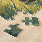 Republik Kongo Illustration Reise Kunst Puzzle (Seite)