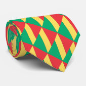 Republik Kongo Krawatte (Gerollt)