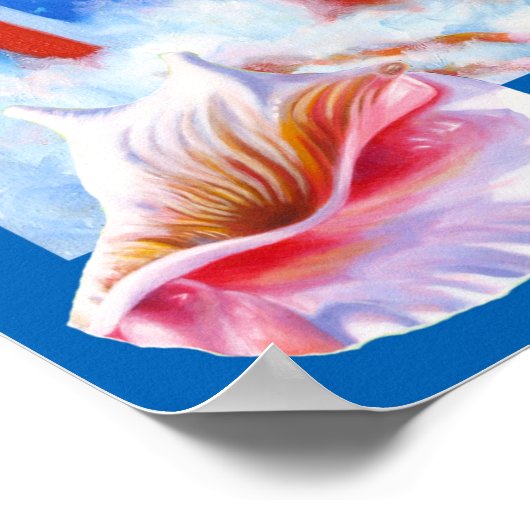 Republik Kongo Poster (Ecke)