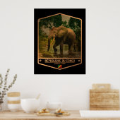 Republik Kongo Poster (Küche)