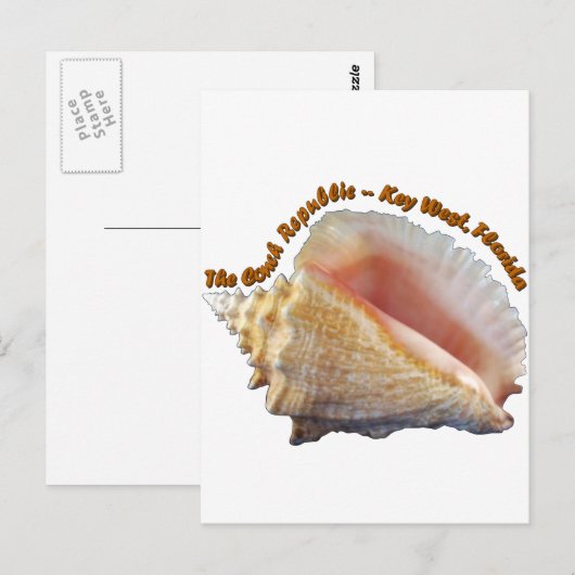 Republik Kongo Postkarte (Vorne/Hinten)