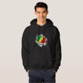 Republik Kongo Splash Hoodie (Vorne ganz)
